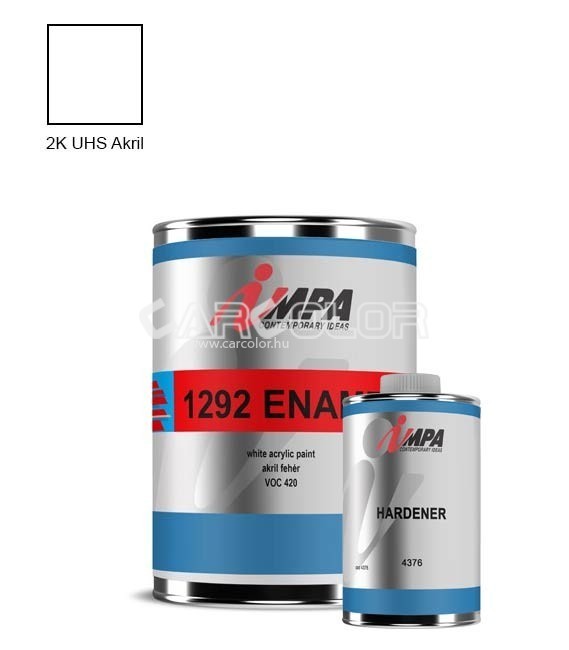 2K Fehér Akril UHS Festék - Fényes - (3l) - Impa 1292 VOC