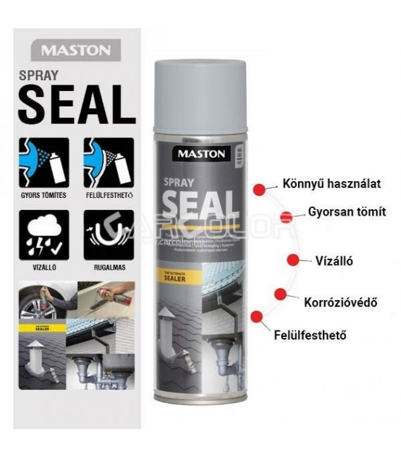 Maston Seal Vízzáró, Szigetelő Spray - Matt Sötétszürke - (500ml)