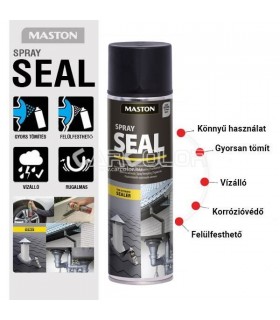 Vízzáró, Tömítő Spray - Matt Sötétbarna - (500ml) - Maston Seal - Beázás javító