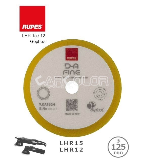 	Rupes Sárga Polszivacs DA Fine