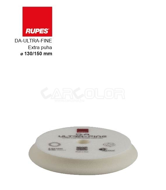 Polírszivacs "DA" puha 80/100mm  (fehér)