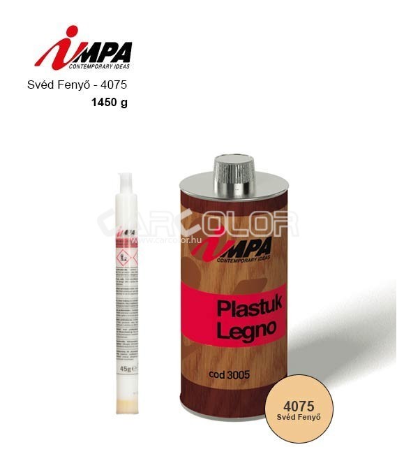 Impa 3005 4075 PLASTUK LEGNO Polyester filler paste for wood (1,45kg)
