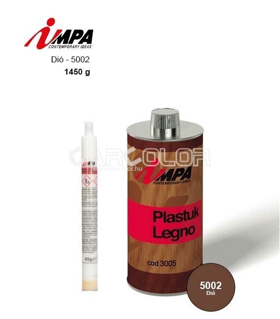 Impa 3005 5002 PLASTUK LEGNO Polyester filler paste for wood (1,45kg)