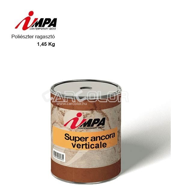 Impa 3560 1015 SUPER ANCORA VERTICALE Poliészter Ragasztó Függőleges Felületre  (1.5kg)	Impa 3560 1015 SUPER ANCORA VERTICALE Po
