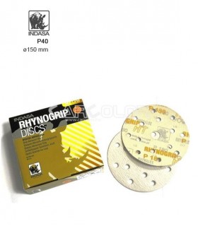 INDASA™ HT Line Abrasive Discs 15+1 hole  (P40)