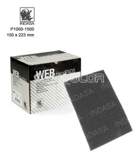 Indasa Nyilon Web Hand Sheet Pad - Gray- Standard UltraFine