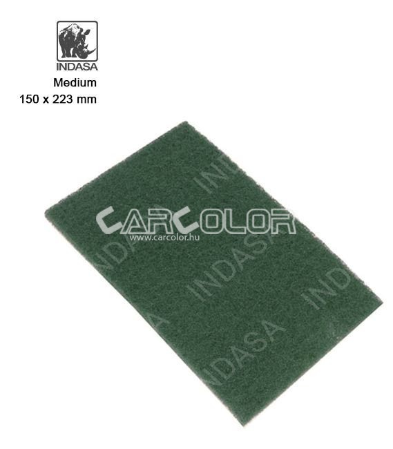 	Indasa Medium Scotch Csiszoló - Zöld Dörzsi	
