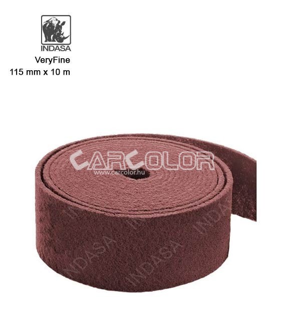 INDASA™ Nyilon Web Roll - Maroon - Hard