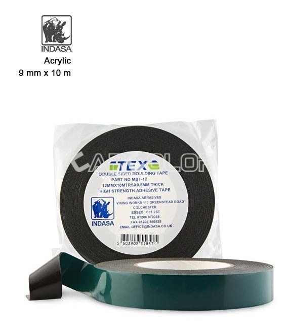 Indasa™ Akril Kétoldalú Ragasztószalag (9mm)