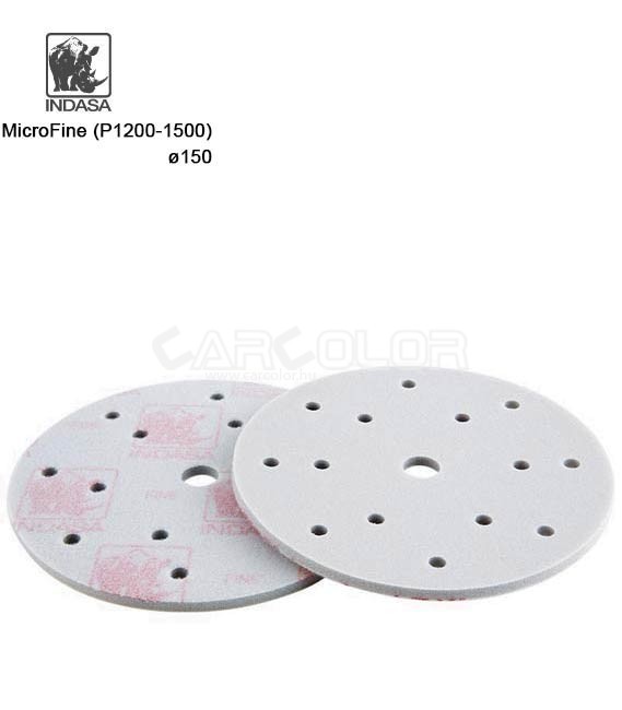 INDASA™ Sanding Sponge Pad ø150 MicroFine (15 holes)