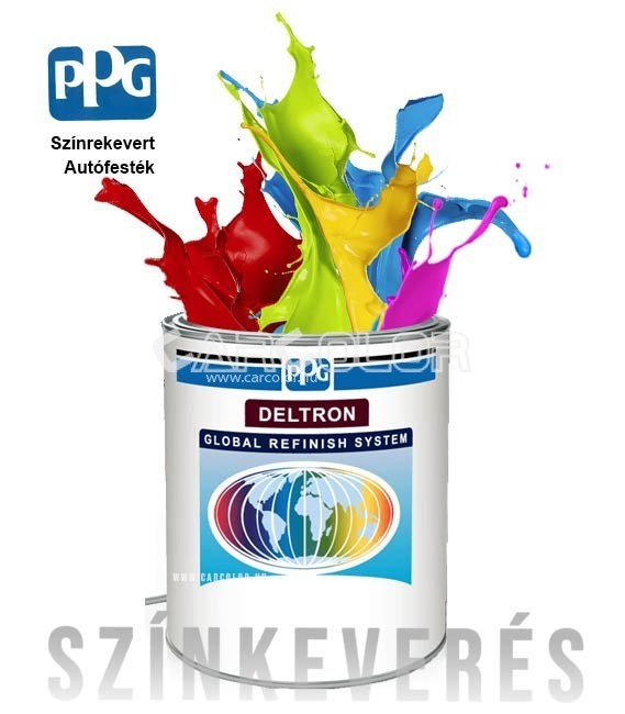 PPG Metál Bázis - Oldószeres Kevert Festék - (1dl-től)