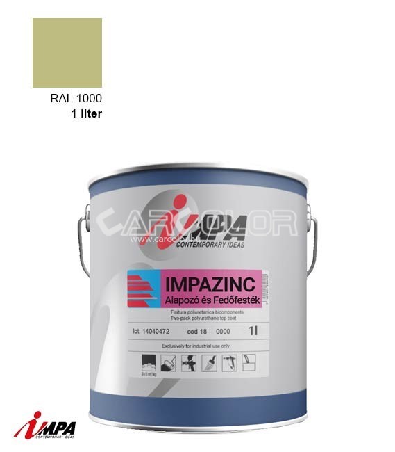 2K High gloss Anti-rust Paint - RAL1000 - GRUENBEIGE (1,4l)