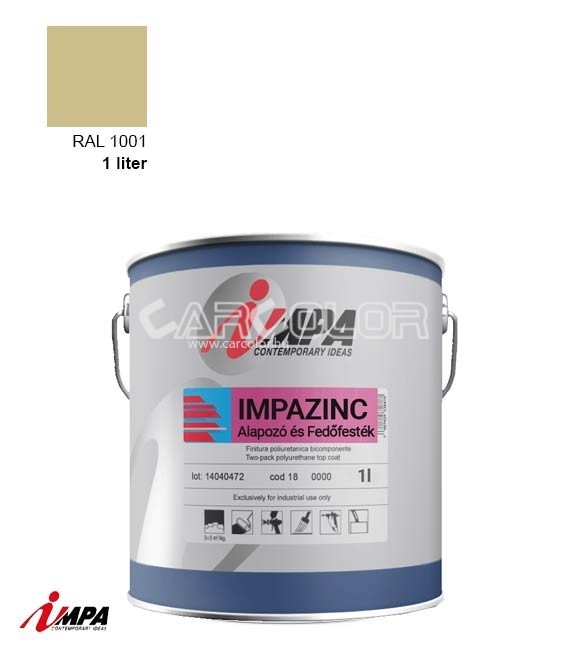 2K High gloss Anti-rust Paint - RAL1000 - GRUENBEIGE (1,4l)