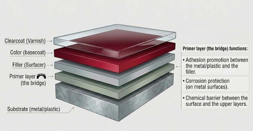 Primer layer functions
