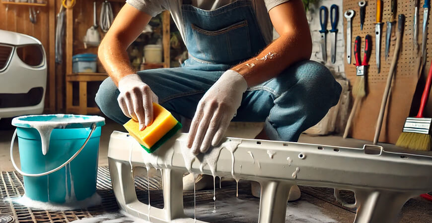 Preparing Plastic Surfaces