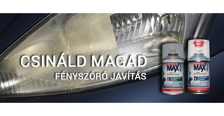 Headlight Repair at Home / How to use a SprayMax Lamp Restoration Kit