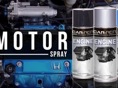 Motorblokk Festék Spray használata