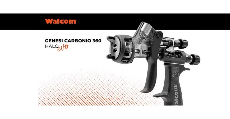Walmec Szórópisztoly Újdonságok: Genesi Carbonio 360 Evo HALO 