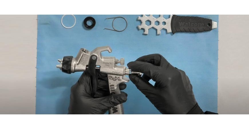Walcom Slim XLight - Aircap Gasket Replacement