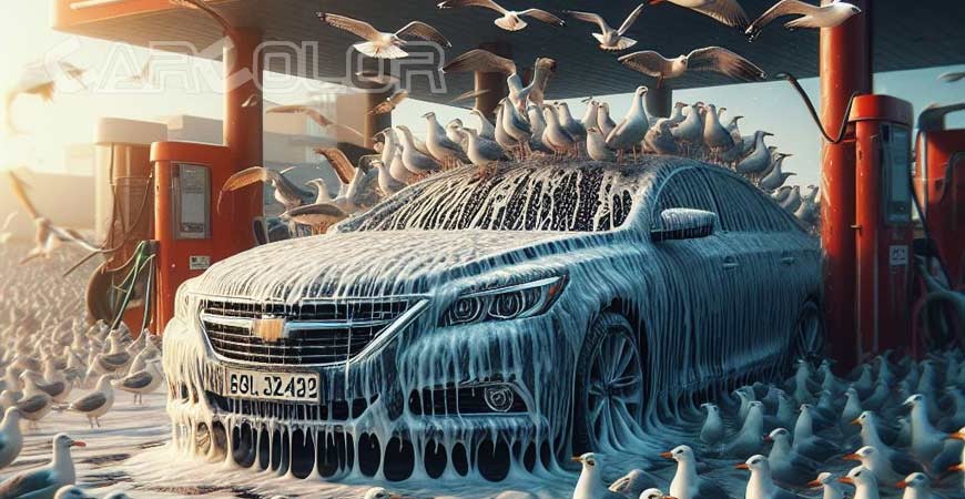 Madárürülék: az autófesték ellensége