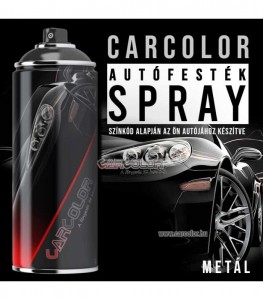 autófesték spray színkód alapján metál